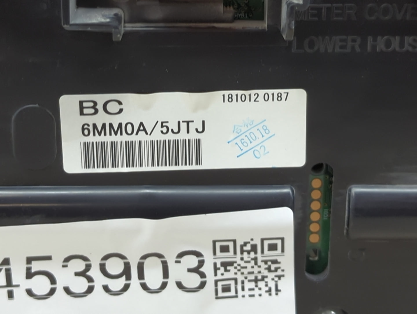 2019 Nissan Rogue Sport Speedometer Instrument Cluster Gauges 6mm0a/5jtj - Oemusedautoparts1.com