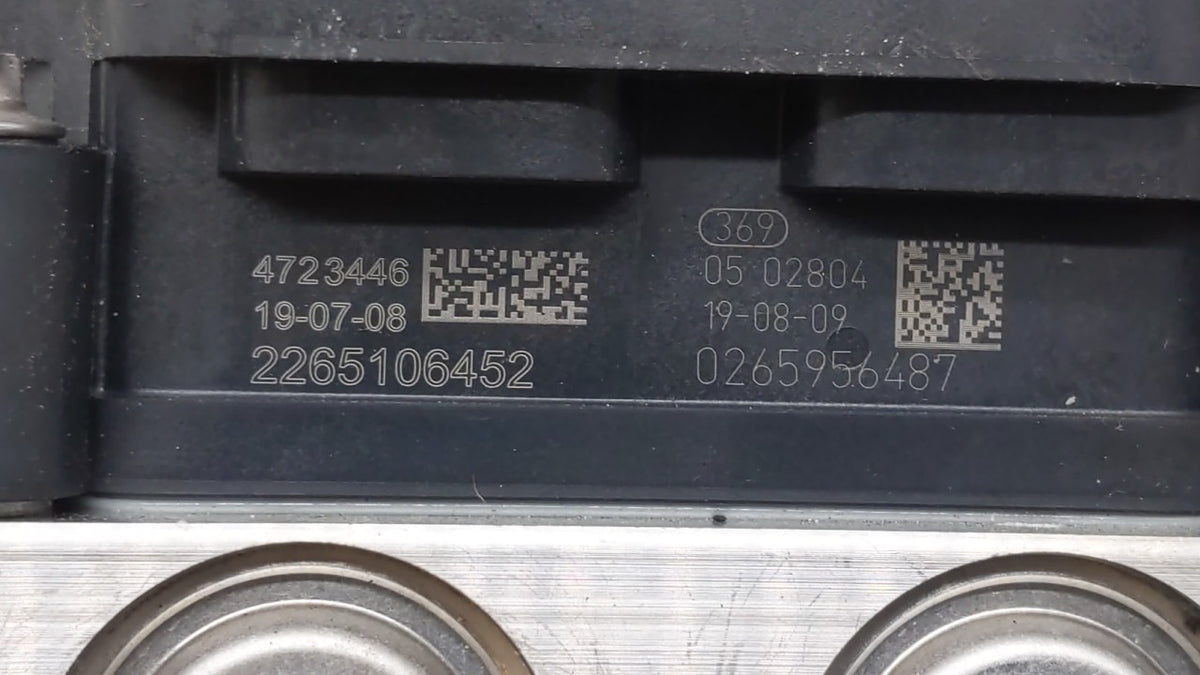 2019-2021 Nissan Rogue Sport Anti-Lock Brake ABS Pump Module Actuator OEM P/N:47660 6MM2A Fits Fits 2019 2020 2021 OEM Used 