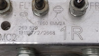 2019 Nissan Rogue Sport ABS Pump Control Module Replacement P/N:47660 6MM2A Fits OEM Used Auto Parts - Oemusedautoparts1.com