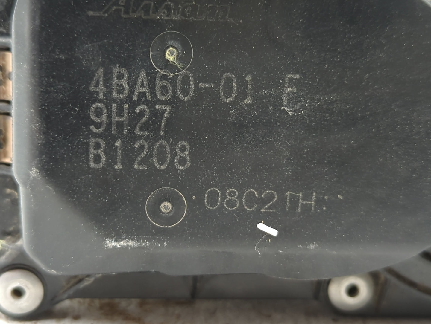 2018-2019 Nissan Rogue Sport Throttle Body P/N:4BA60-01 4BA60-01 F Fits Fits 2018 2019 OEM Used Auto Parts - Oemusedautopart