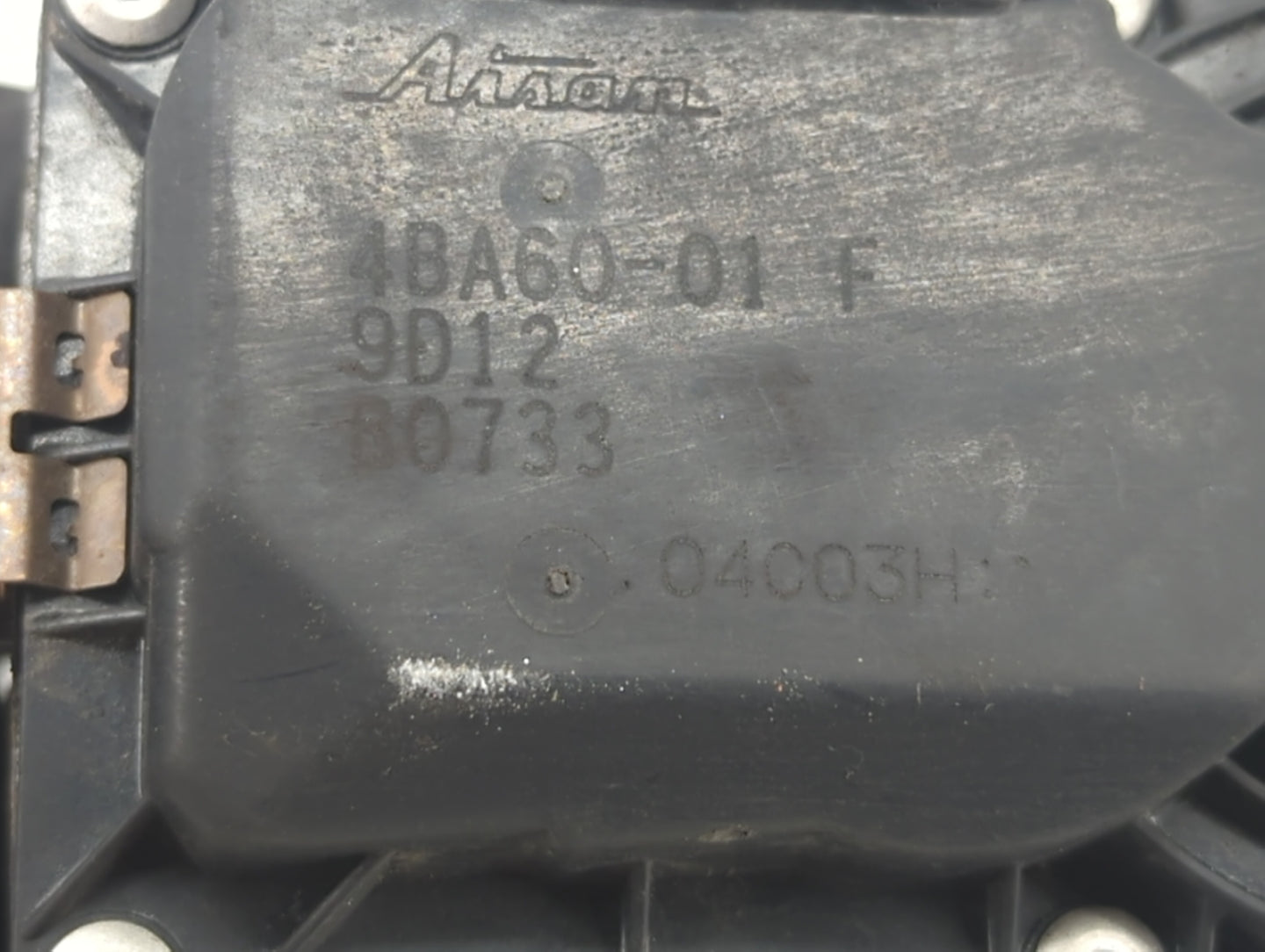 2018-2019 Nissan Rogue Sport Throttle Body P/N:4BA60-01 4BA60-01 F Fits Fits 2018 2019 OEM Used Auto Parts - Oemusedautopart