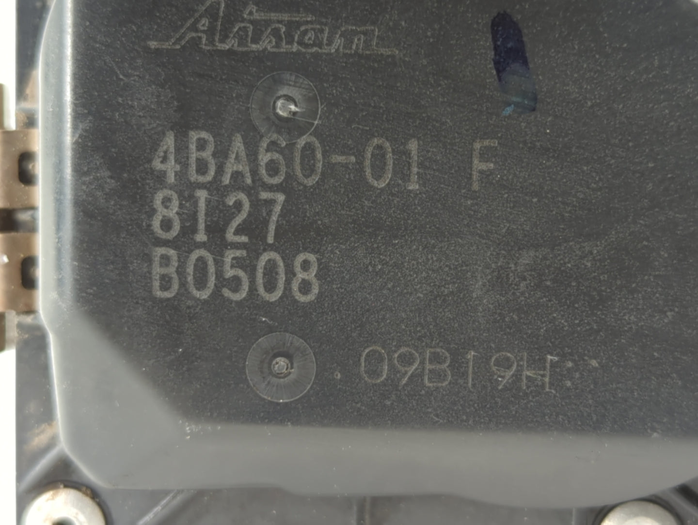2018-2019 Nissan Rogue Sport Throttle Body P/N:4BA60-01 4BA60-01 F Fits Fits 2018 2019 OEM Used Auto Parts - Oemusedautopart
