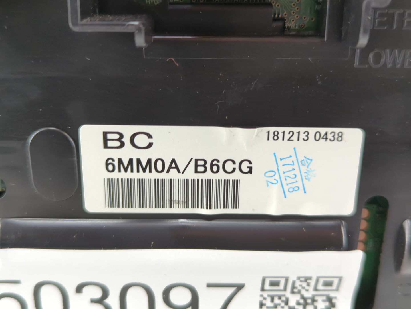 2019 Nissan Rogue Sport Instrument Cluster Speedometer Gauges P/N:6MM0A/B6CG 6MM0A/STB5 Fits OEM Used Auto Parts - Oemusedau