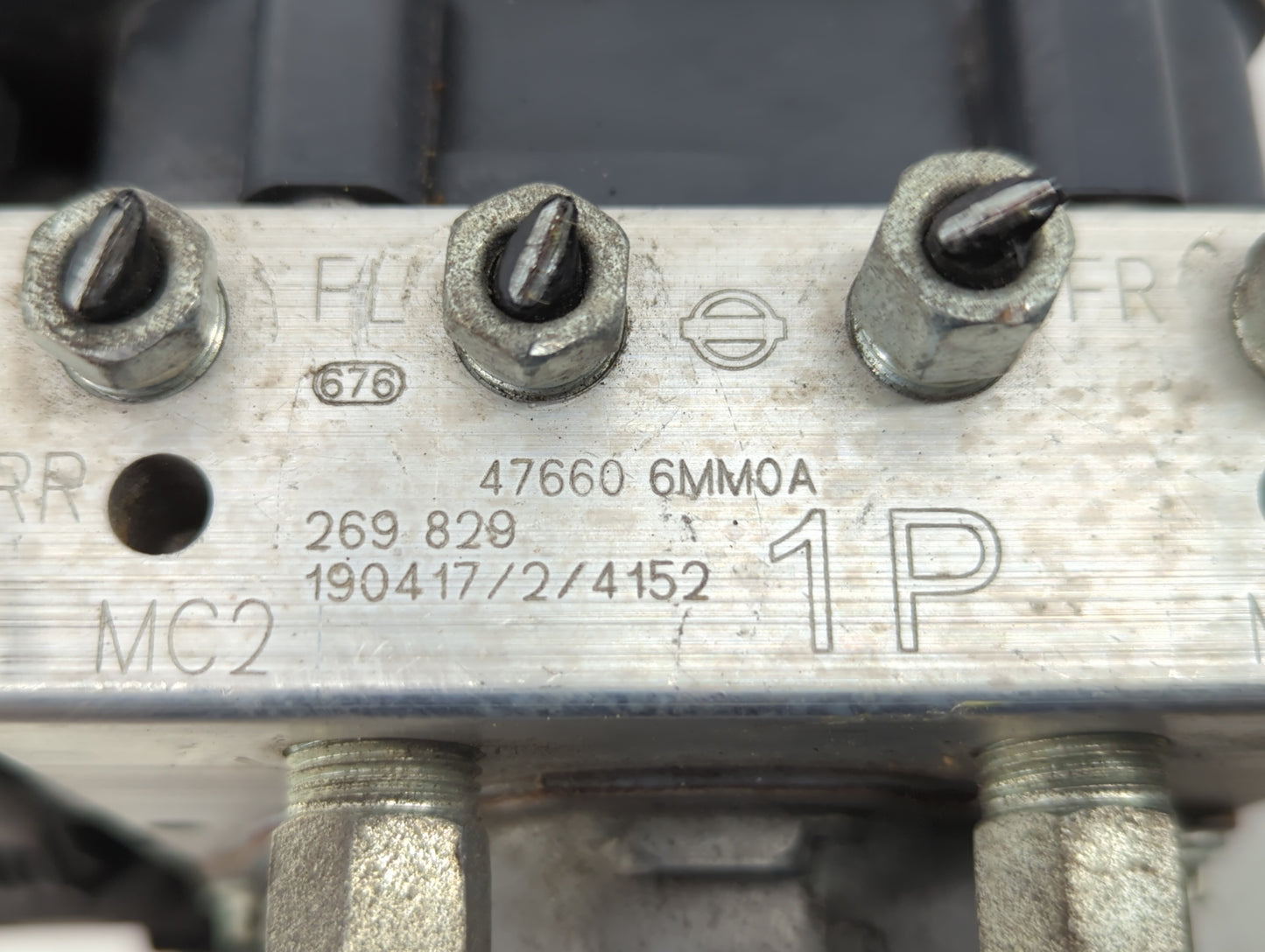 2019-2021 Nissan Rogue Sport ABS Pump Control Module Replacement P/N:47660 6MM0A Fits Fits 2019 2020 2021 OEM Used Auto Part
