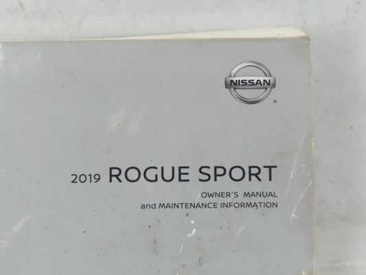 2019 Nissan Rogue Sport Owners Manual Book Guide P/N:T00UM-6MA3D OEM Used Auto Parts