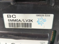 2019 Nissan Rogue Sport Instrument Cluster Speedometer Gauges P/N:6MM0A/LV2K 1905280356 Fits OEM Used Auto Parts - Oemusedau