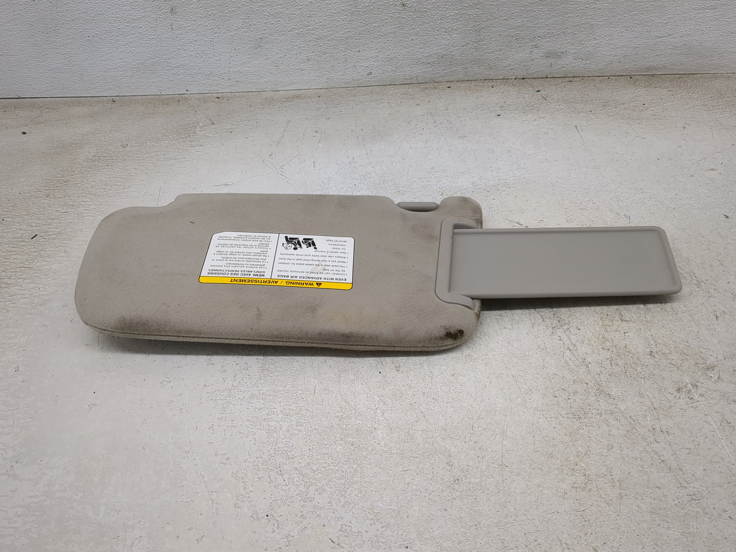 2013-2019 Nissan Sentra Sun Visor Shade Replacement Passenger Right Mirror Fits Fits 2012 2013 2014 2015 2016 2017 2018 2019