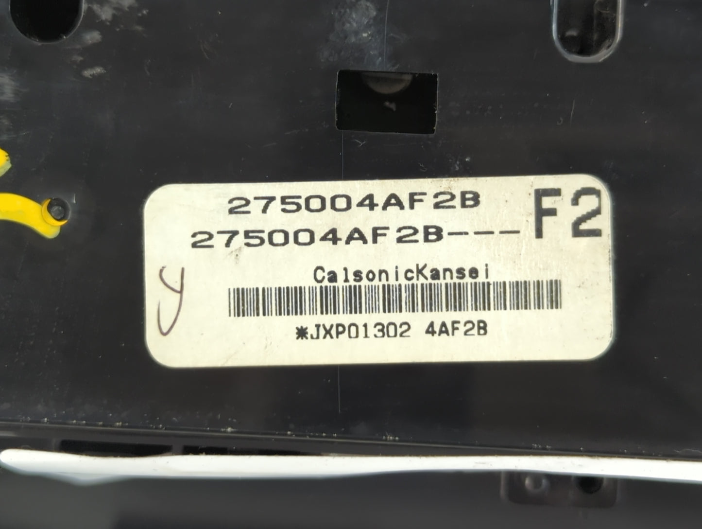 2017-2019 Nissan Sentra Climate Control Module Temperature AC/Heater Replacement P/N:275004AF2B 27500 4AT4A Fits OEM Used Au