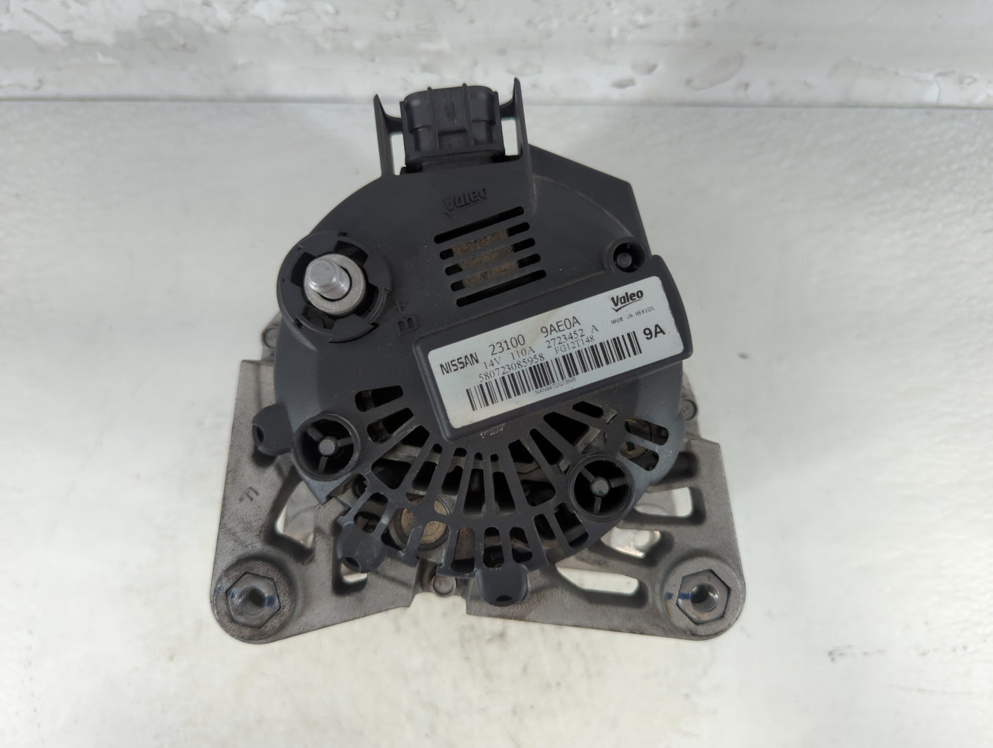 2013-2019 Nissan Sentra Alternator Replacement Generator Charging Assembly Engine OEM P/N:23100 9AE0A Fits OEM Used Auto Par