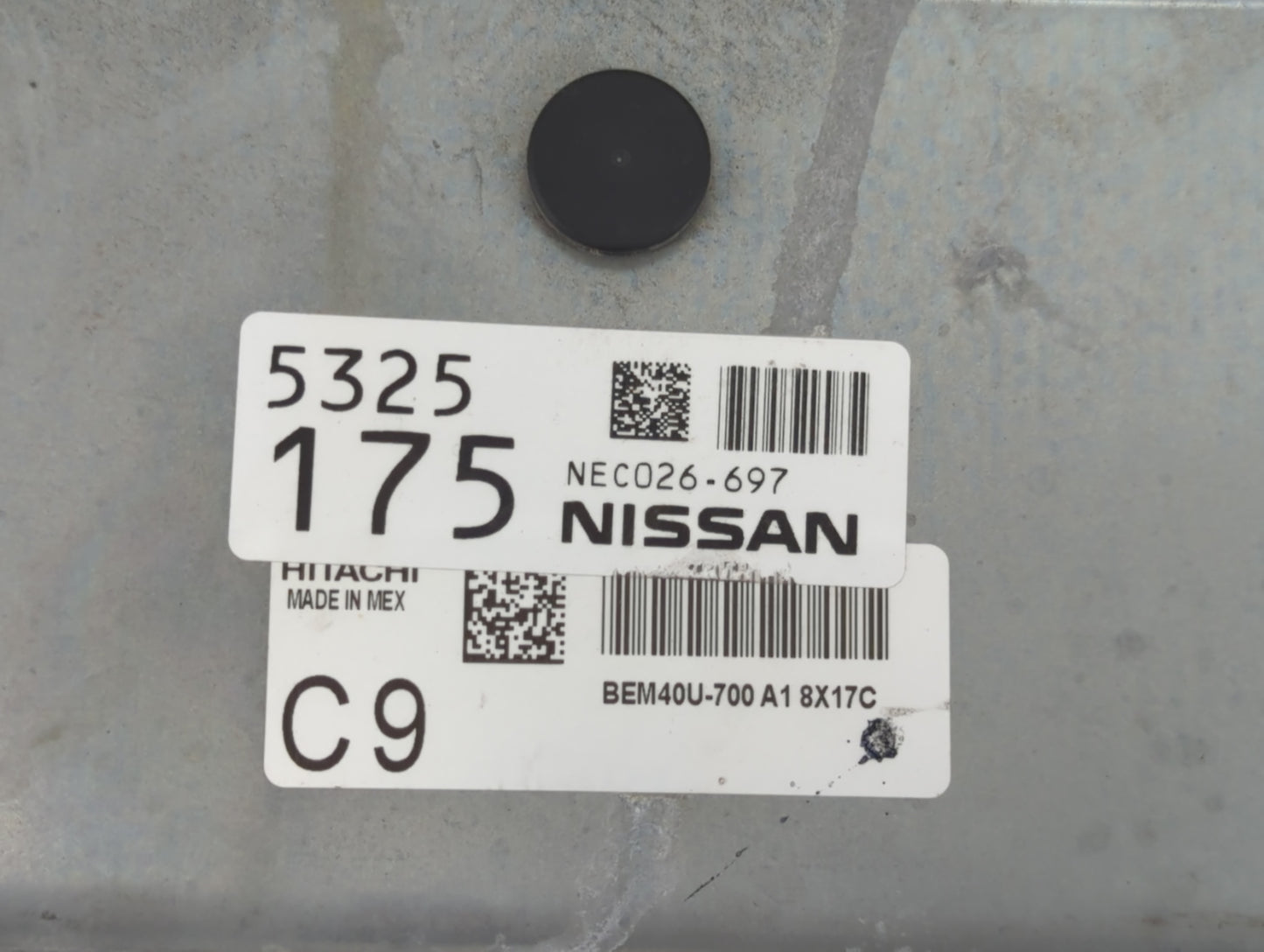 2018-2019 Nissan Sentra PCM Engine Control Computer ECU ECM PCU OEM P/N:NEC026-697 Fits Fits 2018 2019 OEM Used Auto Parts -