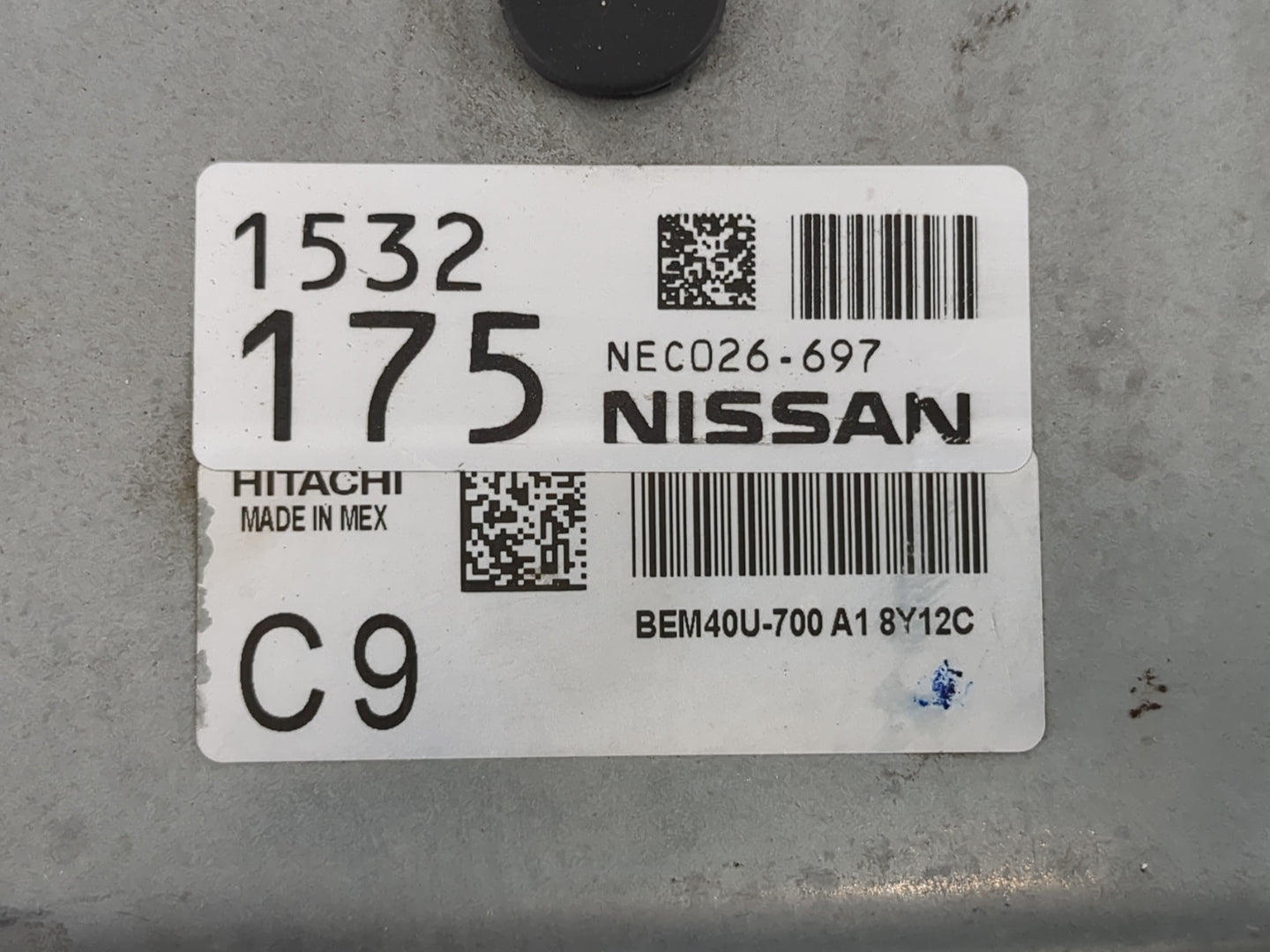 2018-2019 Nissan Sentra PCM Engine Control Computer ECU ECM PCU OEM P/N:NEC026-697 Fits Fits 2018 2019 OEM Used Auto Parts -