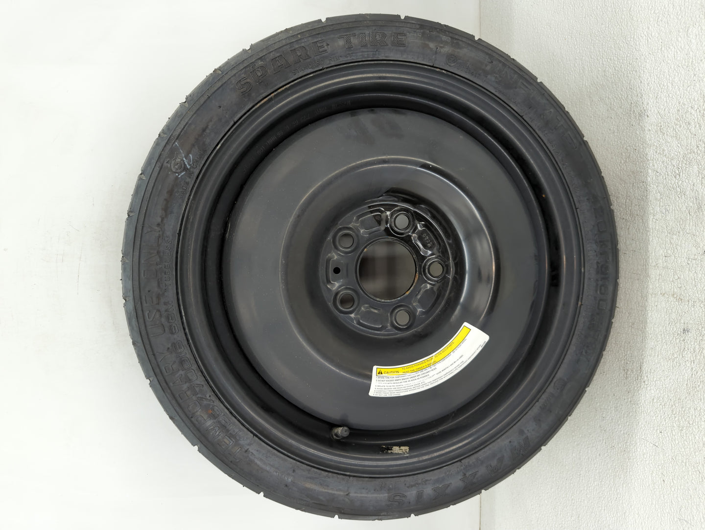 2015-2019 Nissan Sentra Spare Donut Tire Wheel Rim Oem - Oemusedautoparts1.com