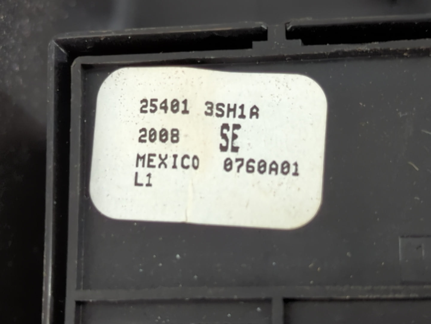 2013-2019 Nissan Sentra Master Power Window Switch Replacement Driver Side Left P/N:25401 3SH1A Fits OEM Used Auto Parts - O