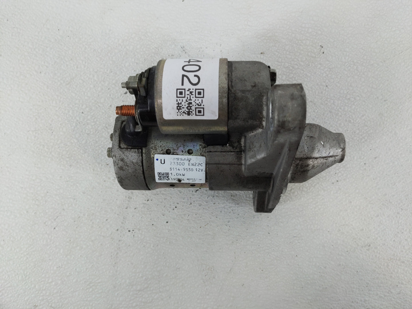 2013-2019 Nissan Sentra Car Starter Motor Solenoid OEM P/N:23300 EN22C Fits Fits 2013 2014 2015 2016 2017 2018 2019 2020 OEM