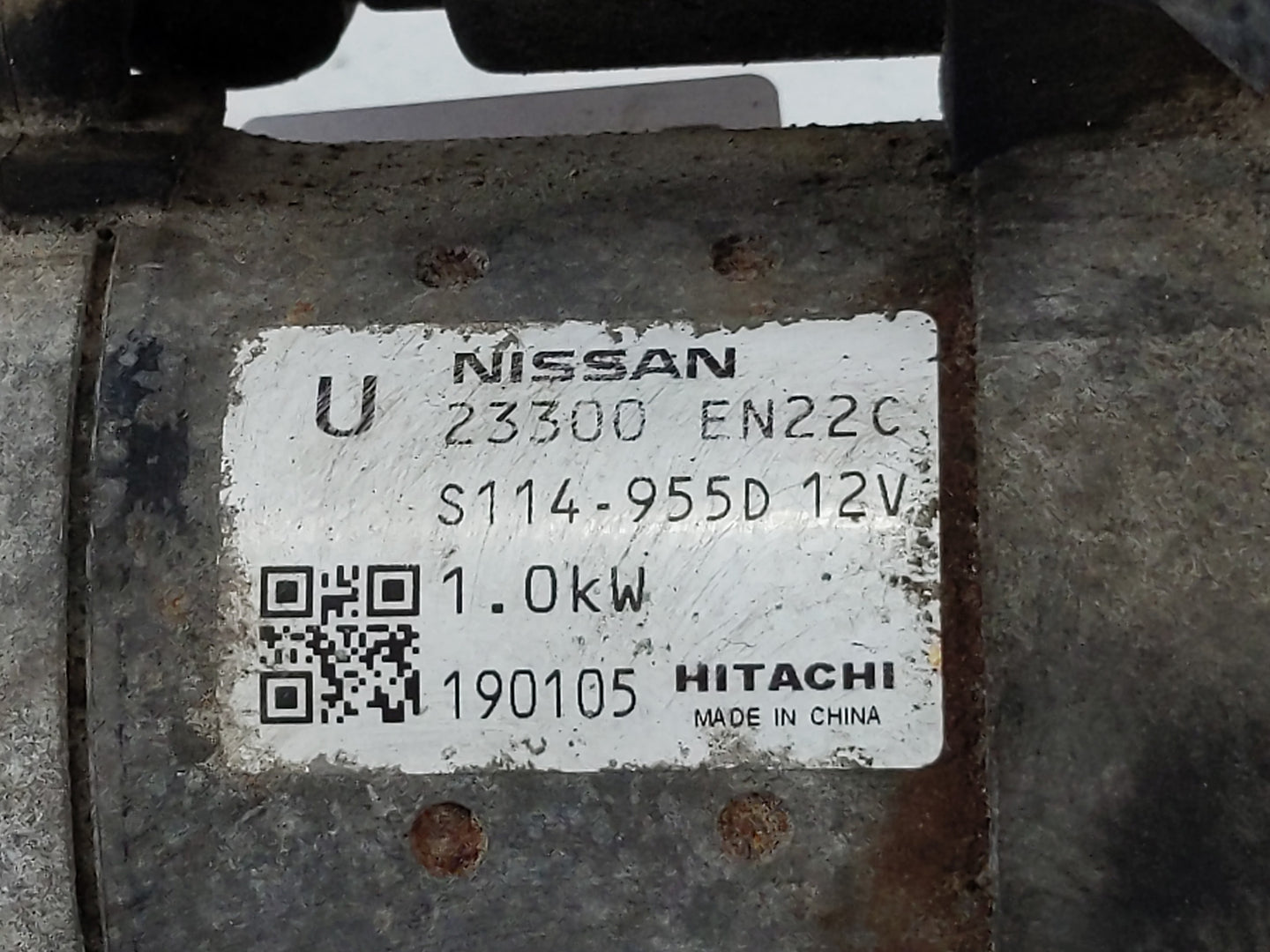 2013-2019 Nissan Sentra Car Starter Motor Solenoid OEM P/N:23300 EN22C Fits Fits 2013 2014 2015 2016 2017 2018 2019 2020 OEM