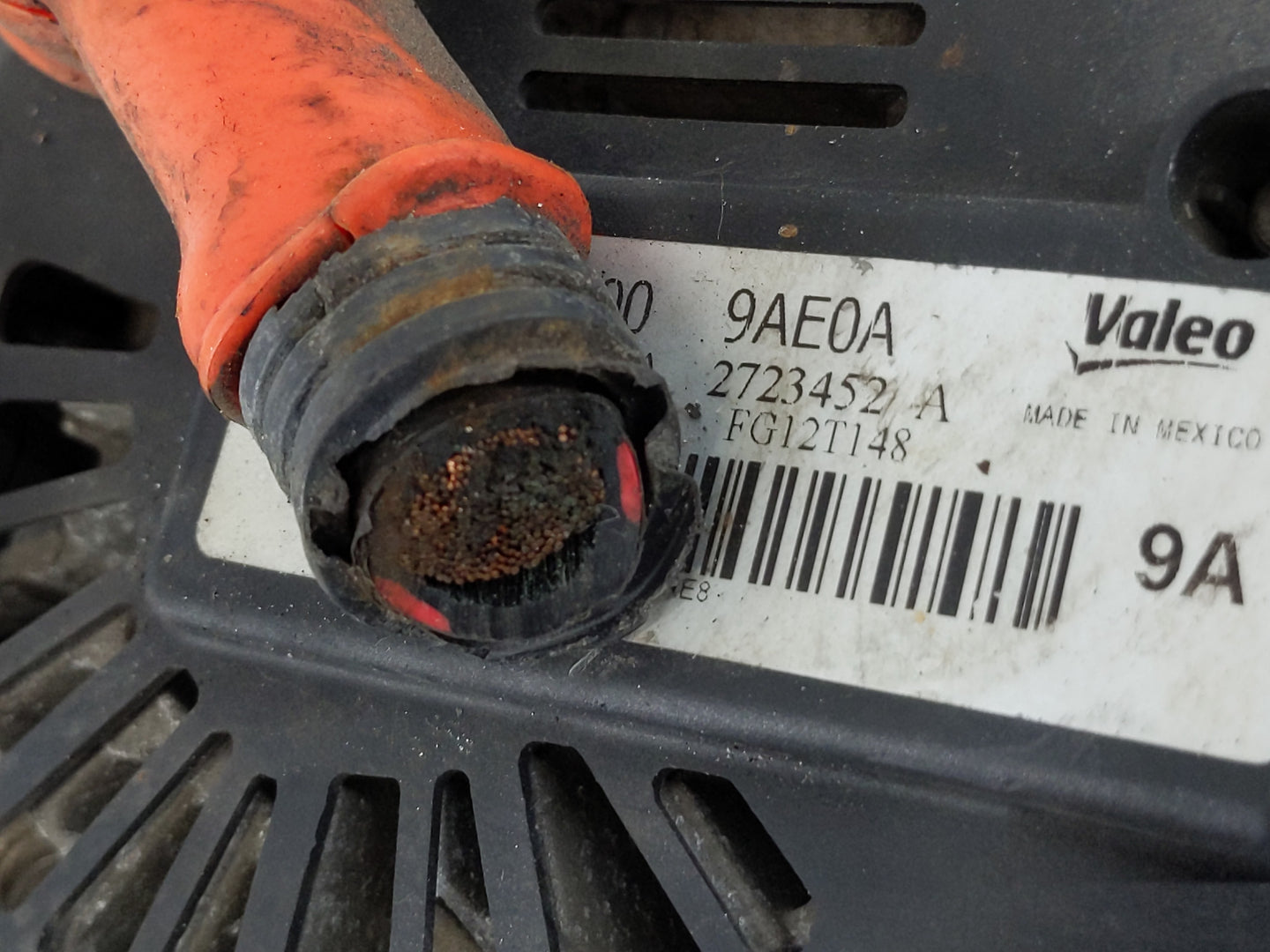 2013-2019 Nissan Sentra Alternator Replacement Generator Charging Assembly Engine OEM P/N:2723452A Fits OEM Used Auto Parts 