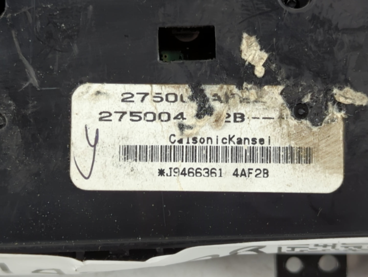 2017-2019 Nissan Sentra Climate Control Module Temperature AC/Heater Replacement Fits Fits 2017 2018 2019 OEM Used Auto Part