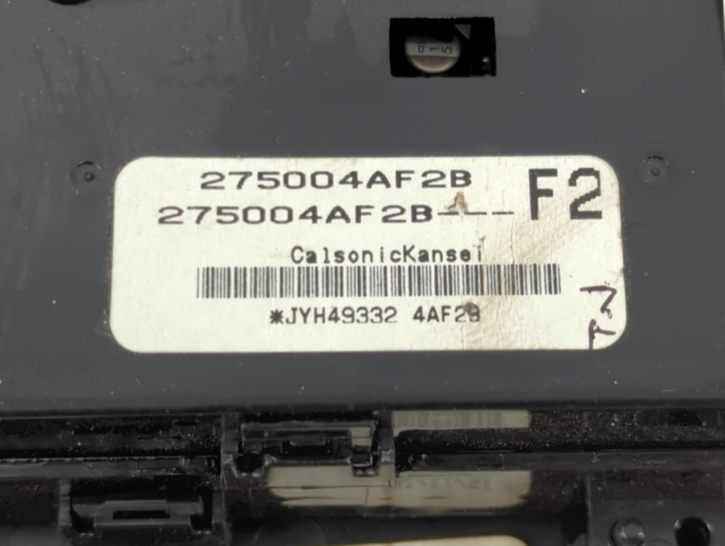 2017-2019 Nissan Sentra Climate Control Module Temperature AC/Heater Replacement P/N:275004AF2B Fits Fits 2017 2018 2019 OEM