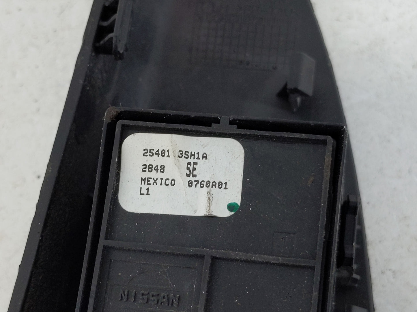 2013-2019 Nissan Sentra Master Power Window Switch Replacement Driver Side Left P/N:25401 25401 3SH1A Fits OEM Used Auto Par
