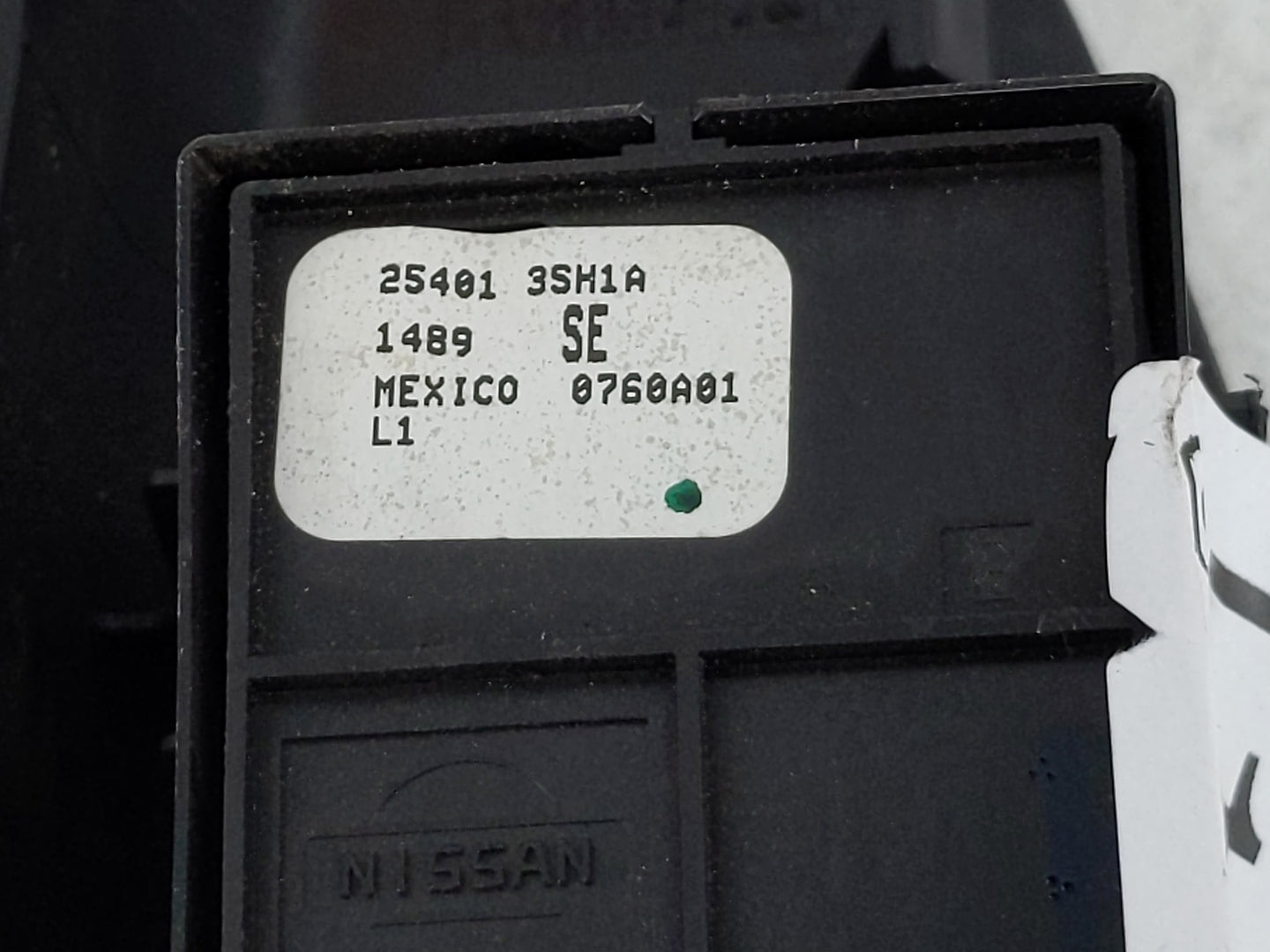 2013-2019 Nissan Sentra Master Power Window Switch Replacement Driver Side Left P/N:25401 25401 3SH1A Fits OEM Used Auto Par