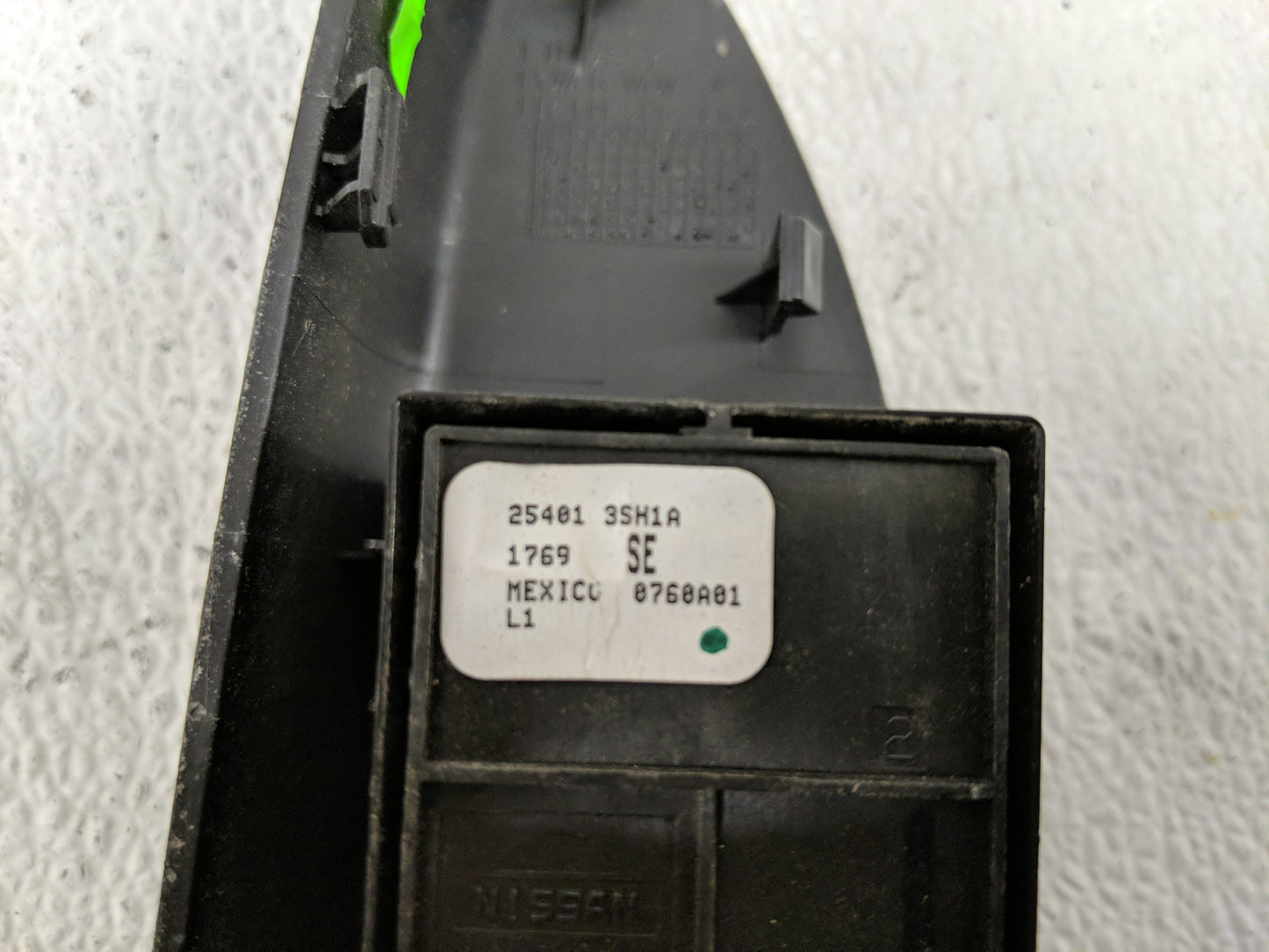 2013-2019 Nissan Sentra Master Power Window Switch Replacement Driver Side Left P/N:25401 3SH1A Fits OEM Used Auto Parts - O