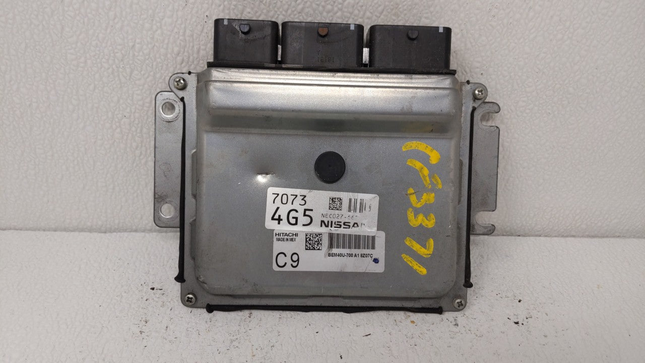 2018-2019 Nissan Sentra PCM Engine Control Computer ECU ECM PCU OEM P/N:NEC982-012 NEC026-697, BEM40U-700 Fits Fits 2018 201