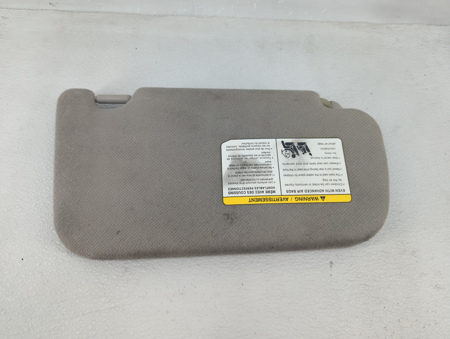2013-2019 Nissan Sentra Sun Visor Shade Replacement Passenger Right Mirror Fits Fits 2012 2013 2014 2015 2016 2017 2018 2019