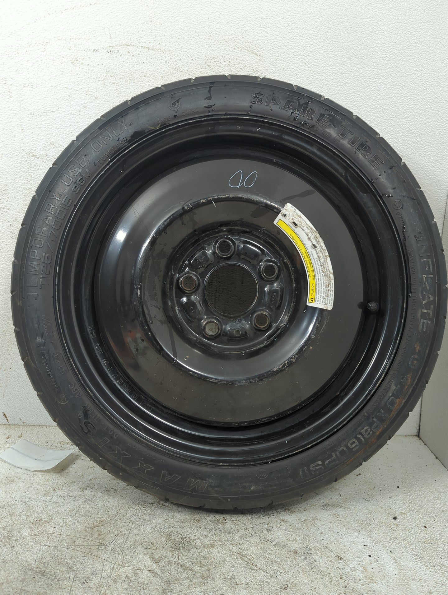 2016-2019 Nissan Sentra Spare Donut Tire Wheel Rim Oem - Oemusedautoparts1.com