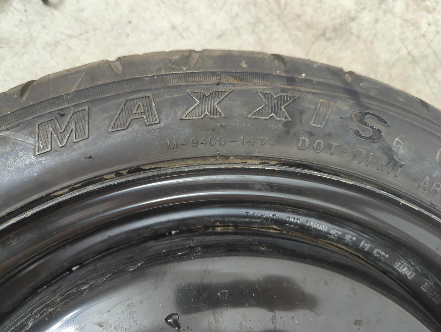 2016-2019 Nissan Sentra Spare Donut Tire Wheel Rim Oem - Oemusedautoparts1.com