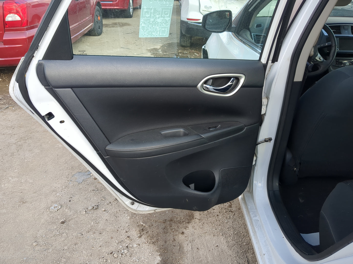 2013-2019 Nissan Sentra Driver Rear Door Oem - Oemusedautoparts1.com