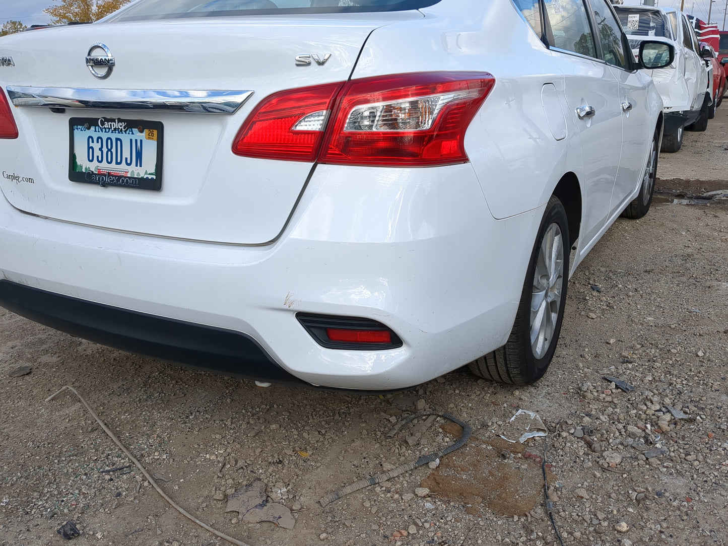 2016-2019 Nissan Sentra Rear Bumper Assembly Oem - Oemusedautoparts1.com