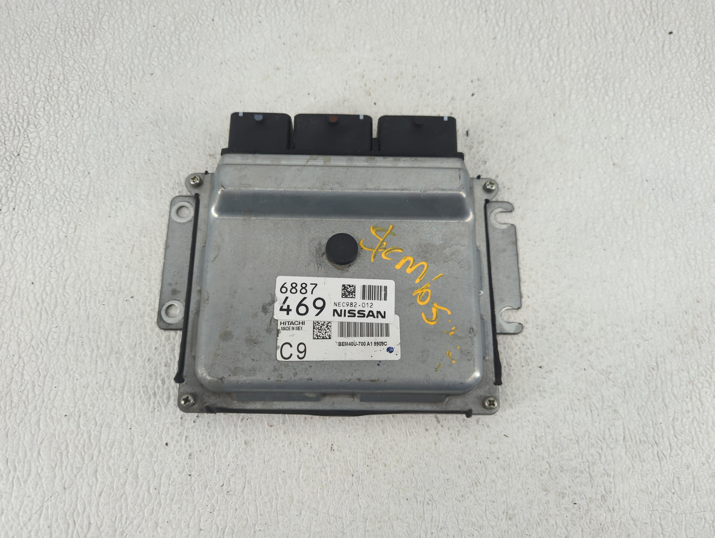 2018-2019 Nissan Sentra PCM Engine Control Computer ECU ECM PCU OEM P/N:NEC982-012 Fits Fits 2018 2019 OEM Used Auto Parts -
