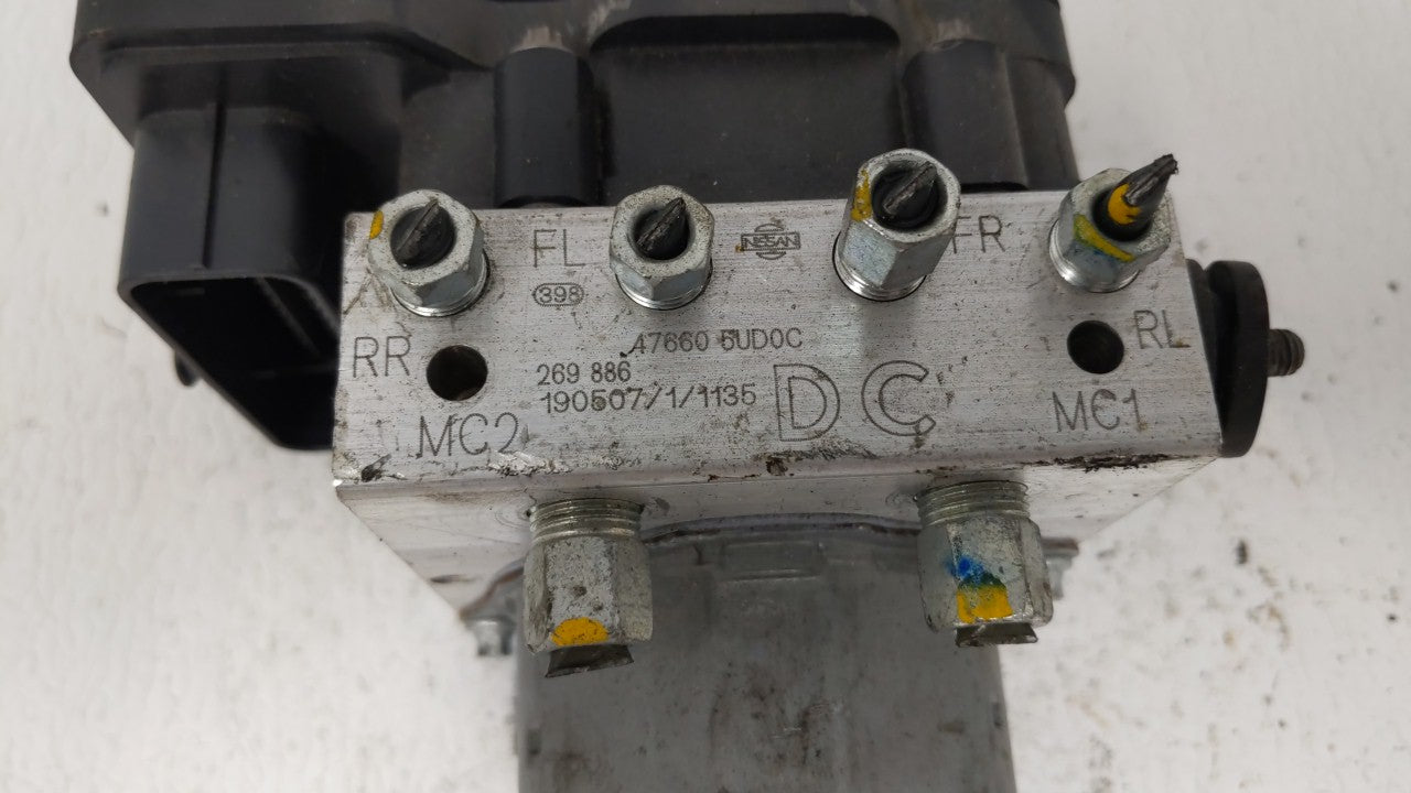 2019 Nissan Sentra ABS Pump Control Module Replacement P/N:47660 6UD0C Fits OEM Used Auto Parts - Oemusedautoparts1.com