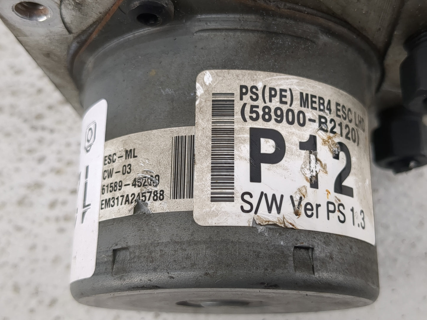 2019 Nissan Sentra ABS Pump Control Module Replacement P/N:61589-45200 58900-B2120, 269 886, 47660 5UD0C Fits OEM Used Auto 