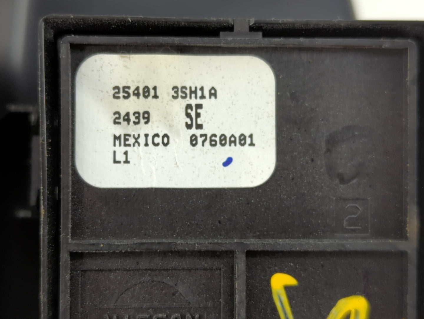 2013-2019 Nissan Sentra Master Power Window Switch Replacement Driver Side Left P/N:25401 3SH1A Fits OEM Used Auto Parts - O
