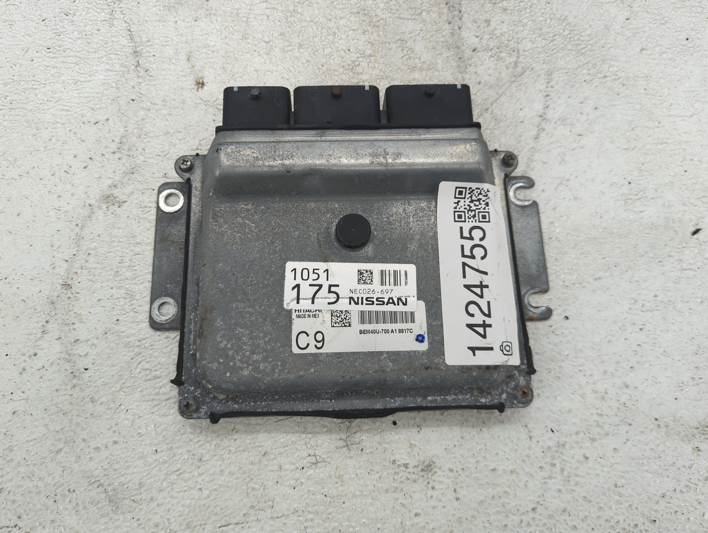 2018-2019 Nissan Sentra PCM Engine Control Computer ECU ECM PCU OEM P/N:NEC026-697 BEM40U-700 A1 Fits Fits 2018 2019 OEM Use