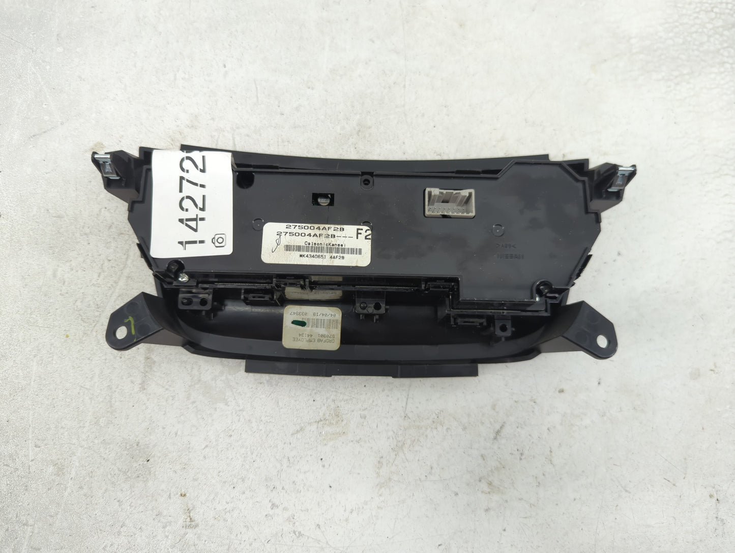 2017-2019 Nissan Sentra Climate Control Module Temperature AC/Heater Replacement P/N:275004AF2B K4340651 Fits Fits 2017 2018