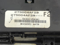 2017-2019 Nissan Sentra Climate Control Module Temperature AC/Heater Replacement P/N:275004AF2B K4340651 Fits Fits 2017 2018