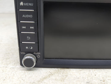 2018-2019 Nissan Sentra Radio AM FM Cd Player Receiver Replacement P/N:2591A5UD0A 7505750886, AIVIL12F0 Fits Fits 2018 2019 OEM Used Auto Parts