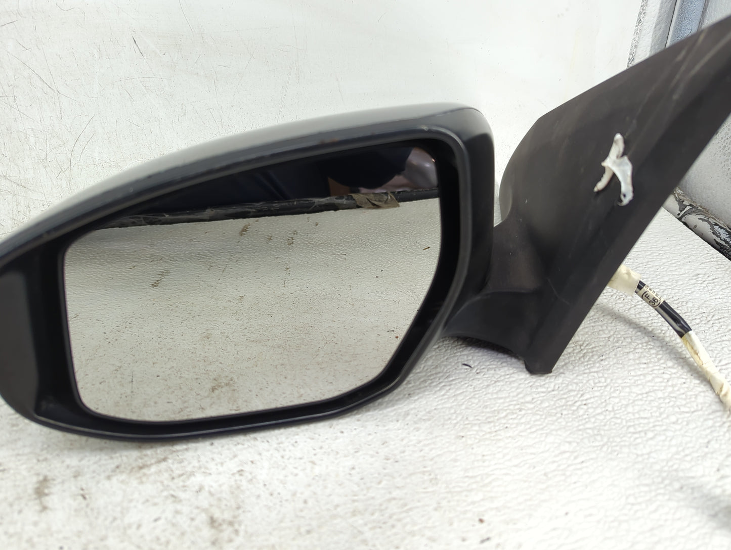 2016-2019 Nissan Sentra Driver Left Side View Manual Door Mirror Gray - Oemusedautoparts1.com
