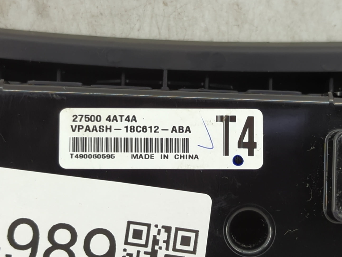 2019 Nissan Sentra Climate Control Module Temperature AC/Heater Replacement P/N:275004AT4A VPAASH-18C612-ABA Fits OEM Used A