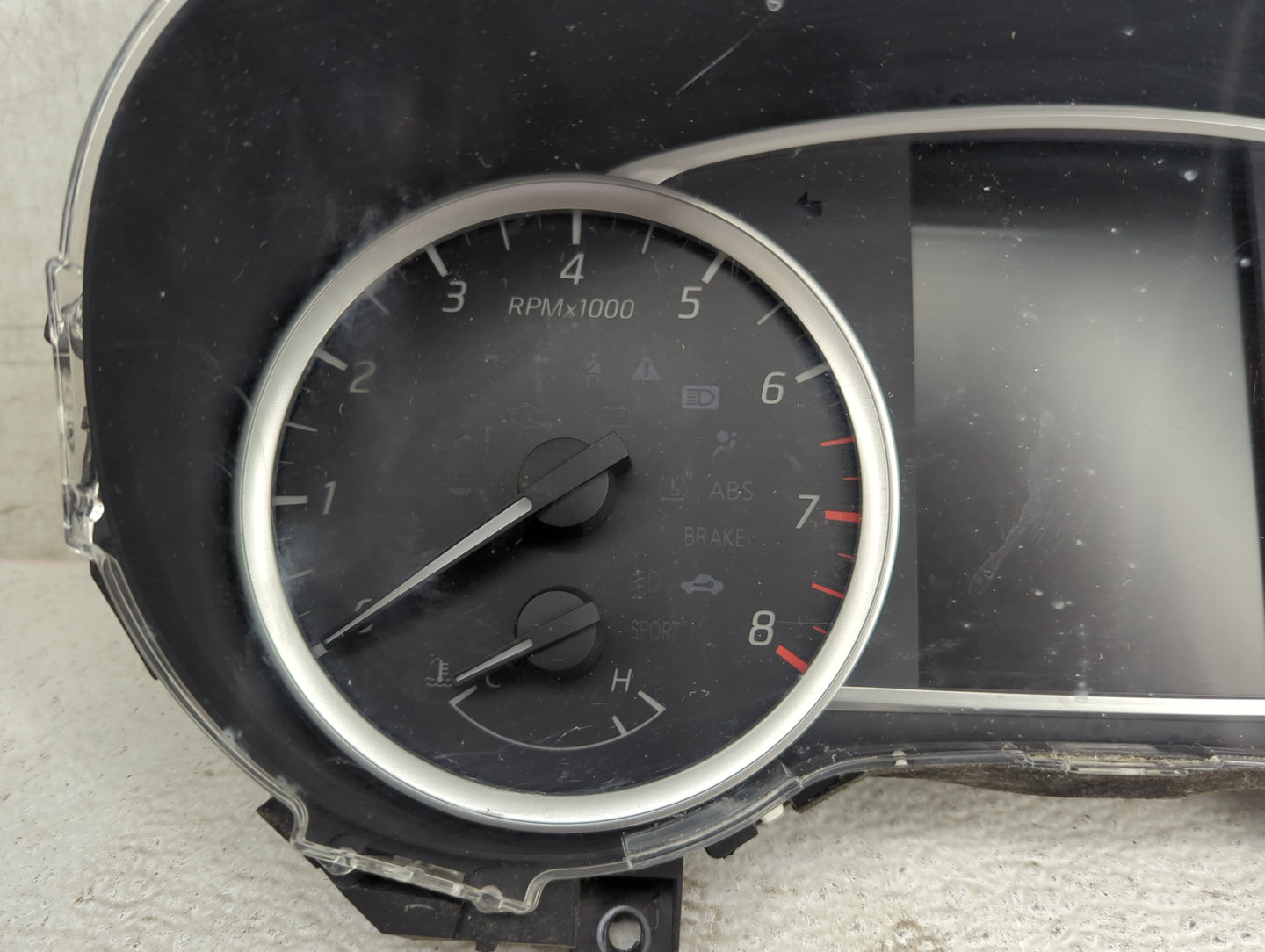 2017-2019 Nissan Sentra Instrument Cluster Speedometer Gauges P/N:248J5UD1A Fits Fits 2017 2018 2019 OEM Used Auto Parts - O
