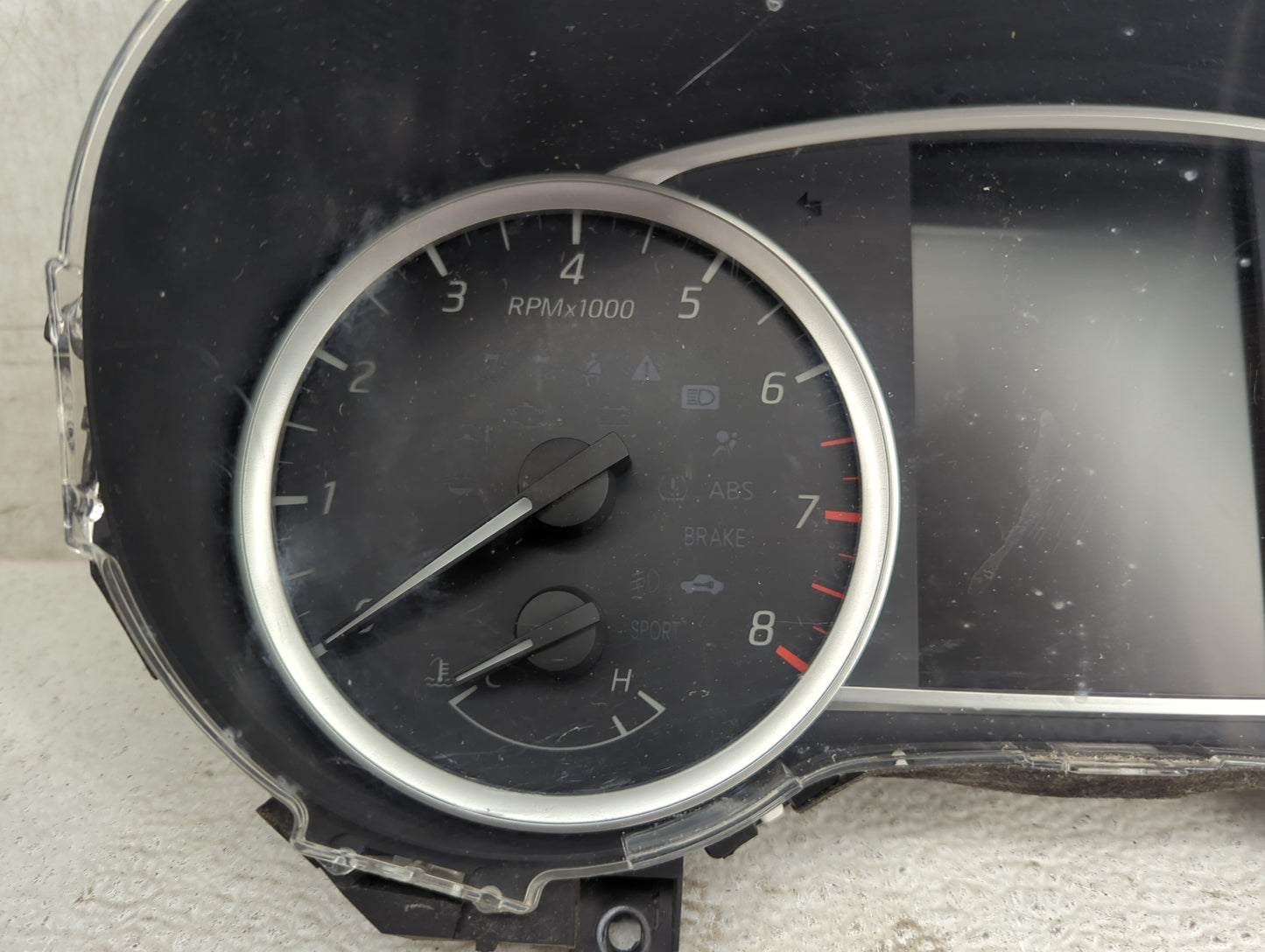 2017-2019 Nissan Sentra Instrument Cluster Speedometer Gauges P/N:248J5UD1A Fits Fits 2017 2018 2019 OEM Used Auto Parts - O