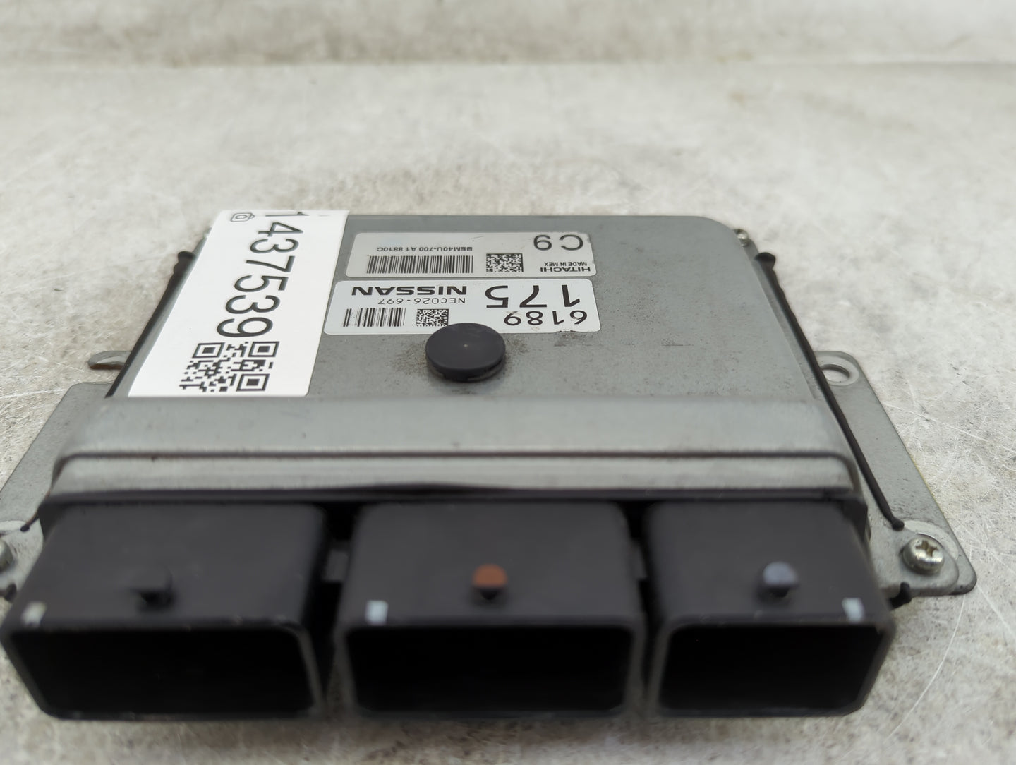2018-2019 Nissan Sentra PCM Engine Control Computer ECU ECM PCU OEM P/N:BEM40U-700 A1 NEC026-697 Fits Fits 2018 2019 OEM Use
