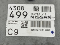 2018-2019 Nissan Sentra PCM Engine Control Computer ECU ECM PCU OEM P/N:NEC982-015 BEM40U-700 Fits Fits 2018 2019 OEM Used A