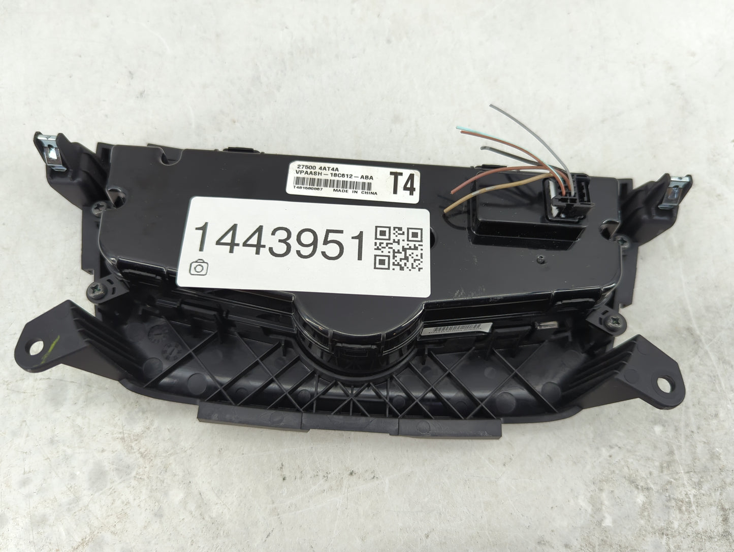2015-2019 Nissan Sentra Climate Control Module Temperature AC/Heater Replacement P/N:27500 4AT4A VPAASH-18C612-ABA Fits OEM 