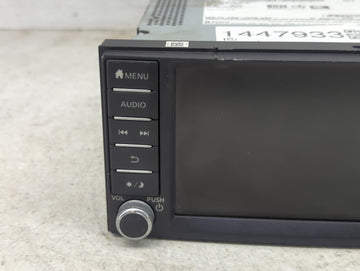 2018-2019 Nissan Sentra Radio AM FM Cd Player Receiver Replacement P/N:2591A5UD0A 7505750884, AIVIL12F0 Fits Fits 2018 2019 OEM Used Auto Parts
