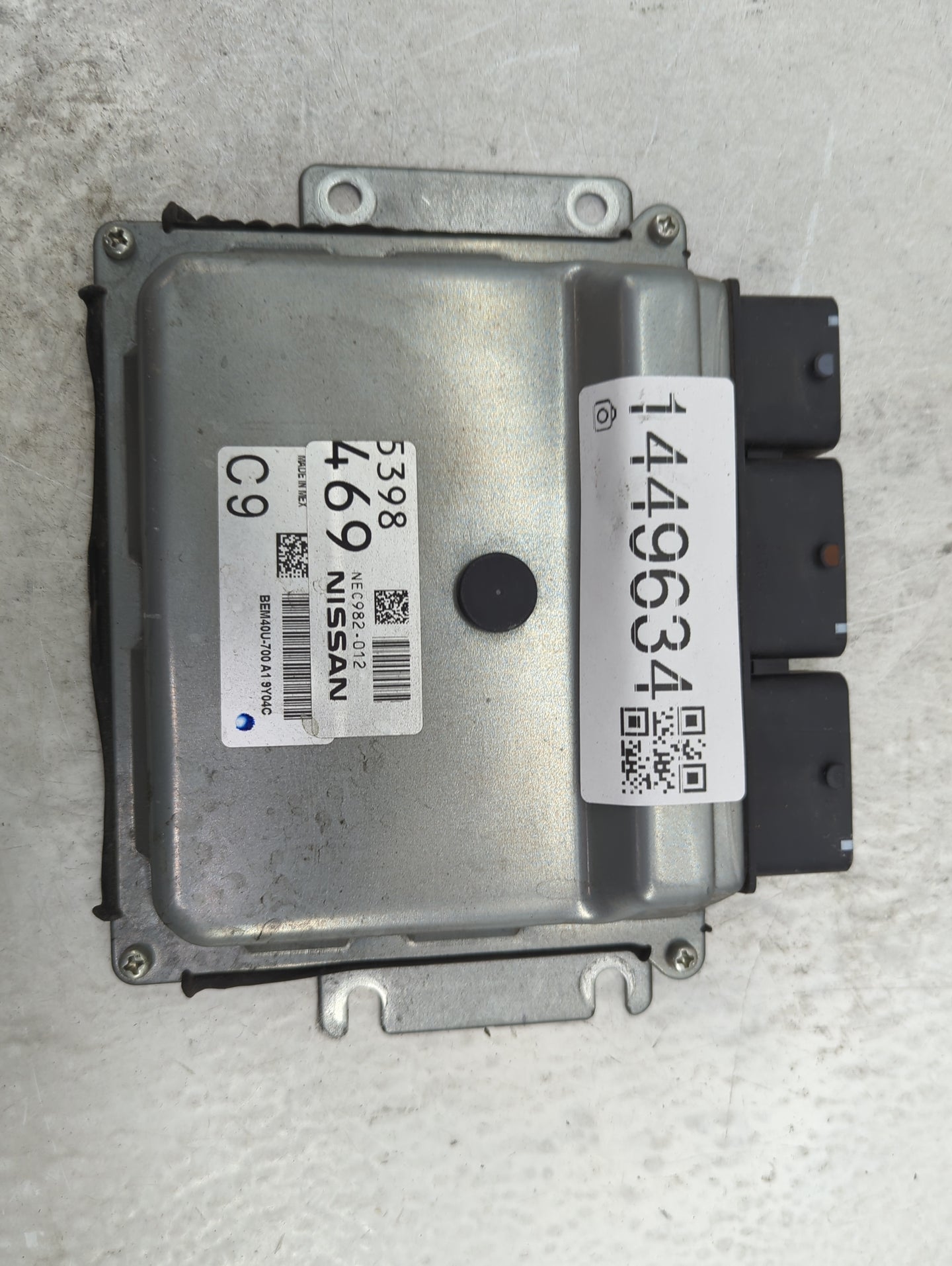 2018-2019 Nissan Sentra PCM Engine Control Computer ECU ECM PCU OEM P/N:NEC982-012 Fits Fits 2018 2019 OEM Used Auto Parts -