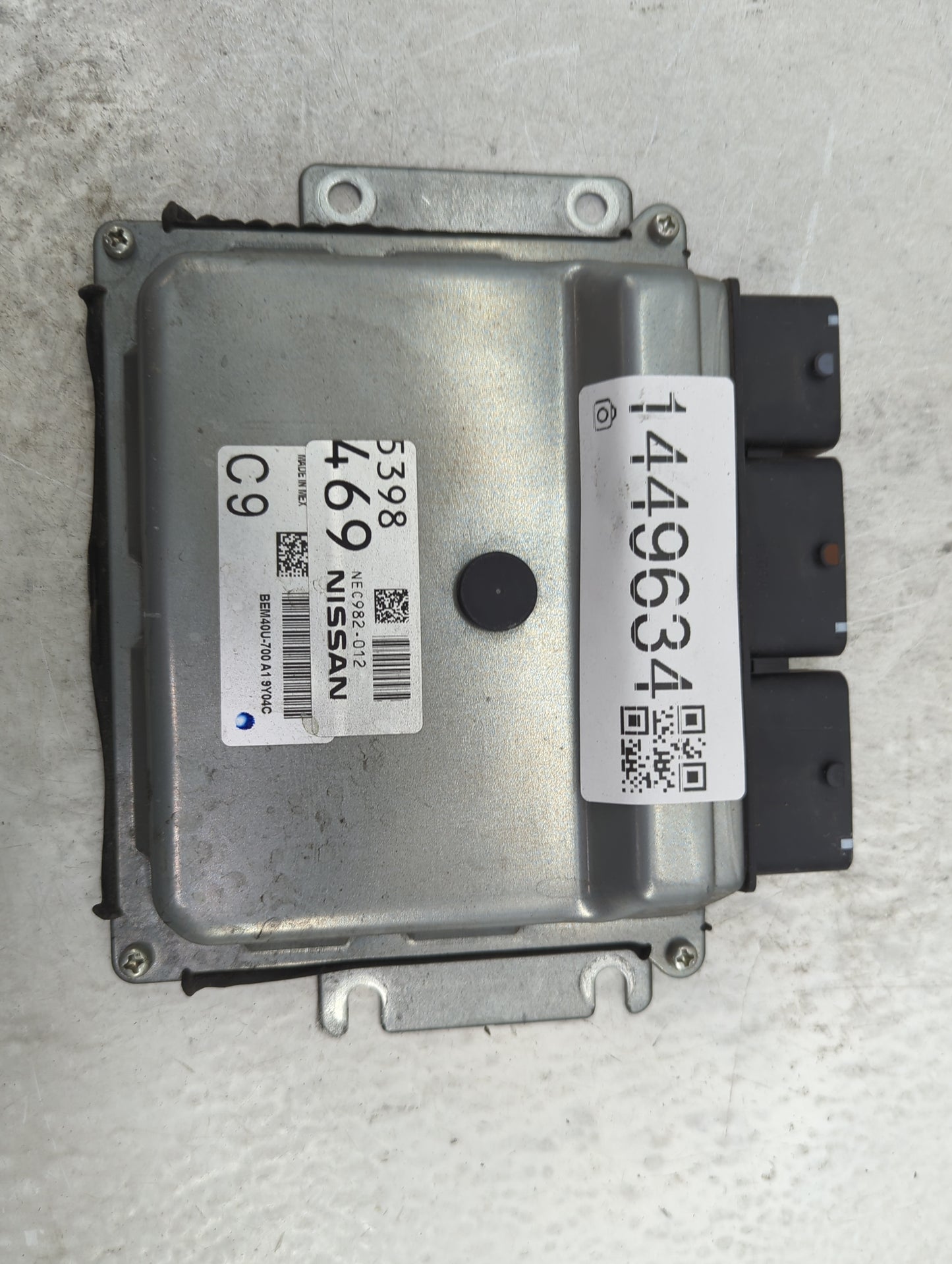 2018-2019 Nissan Sentra PCM Engine Control Computer ECU ECM PCU OEM P/N:NEC982-012 Fits Fits 2018 2019 OEM Used Auto Parts -