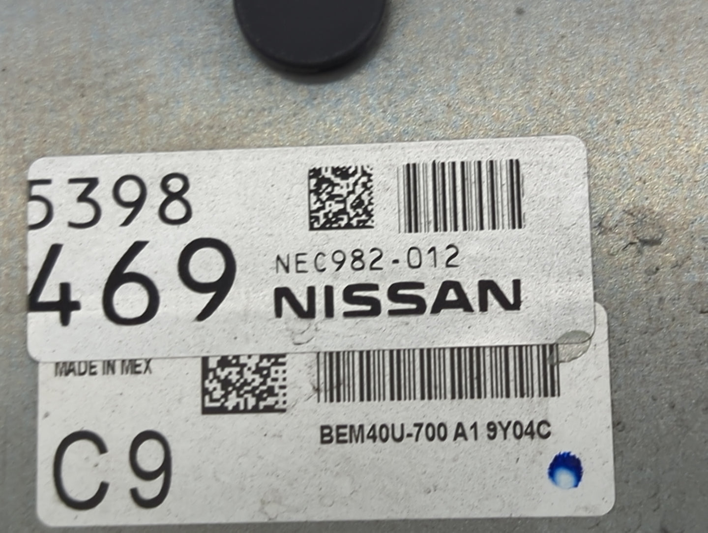 2018-2019 Nissan Sentra PCM Engine Control Computer ECU ECM PCU OEM P/N:NEC982-012 Fits Fits 2018 2019 OEM Used Auto Parts -